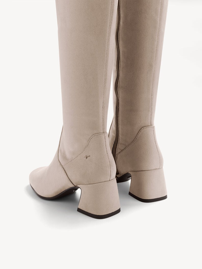 stivali beige 1-25520-45-341 compra tamaris stivali online