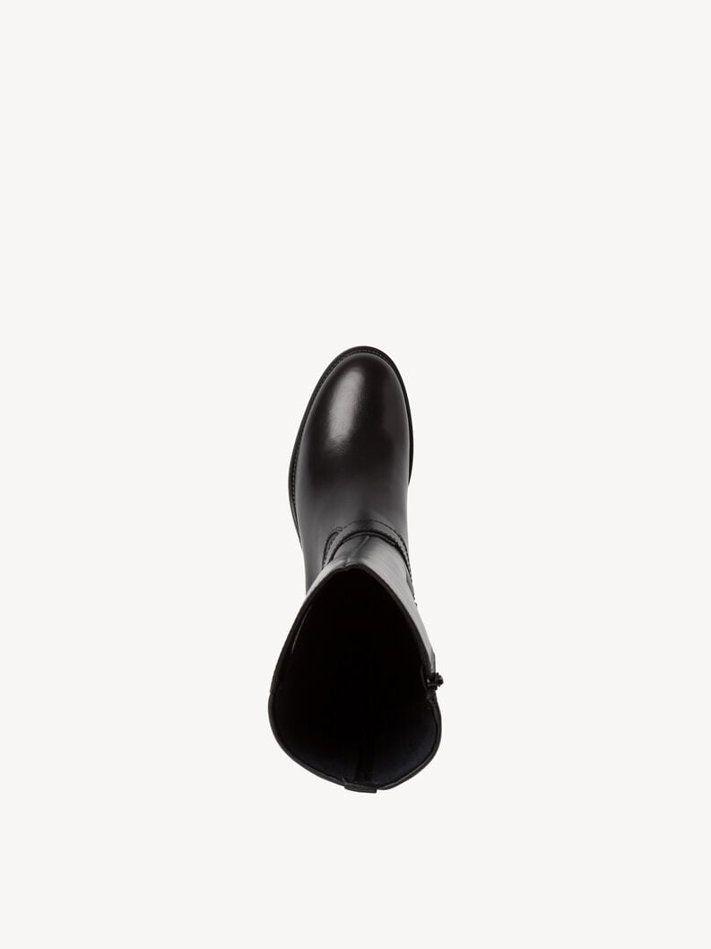 stivali in pelle - nero 1-25537-41-001 compra tamaris stivali online