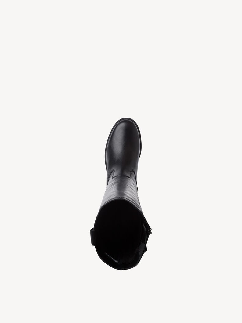 stivali in pelle - nero 1-25601-43-003 compra tamaris stivali online