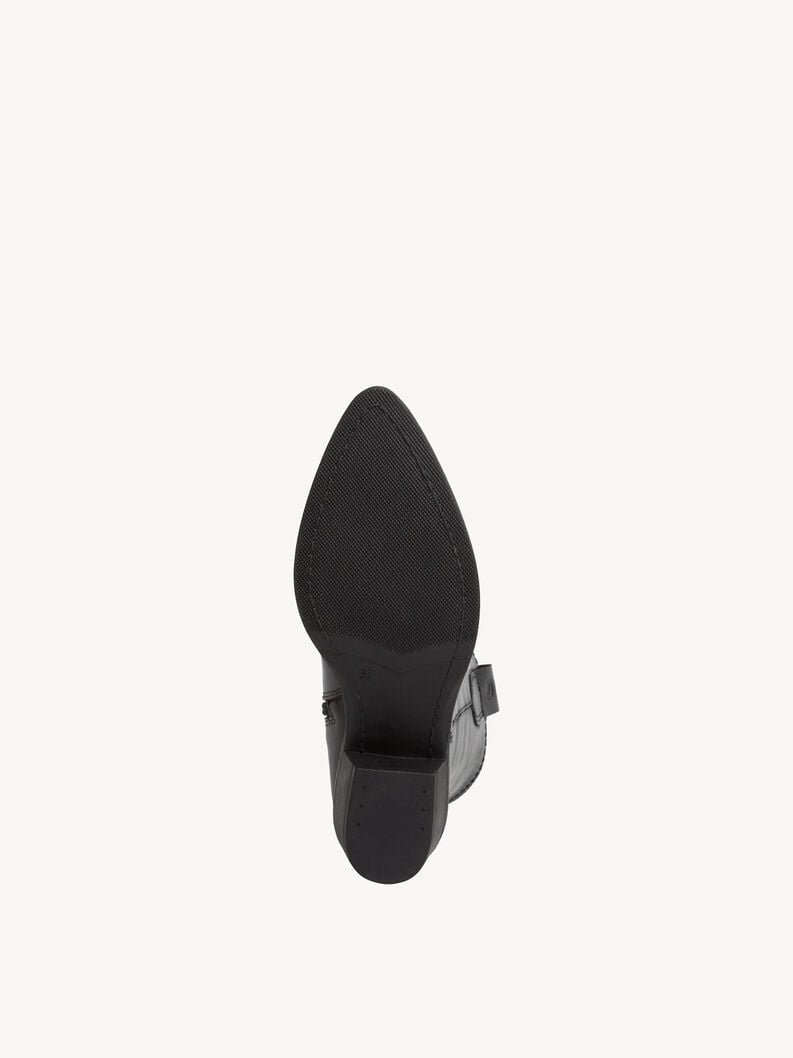 stivali in pelle - nero 1-25701-41-003 compra tamaris capodanno abiti on-line