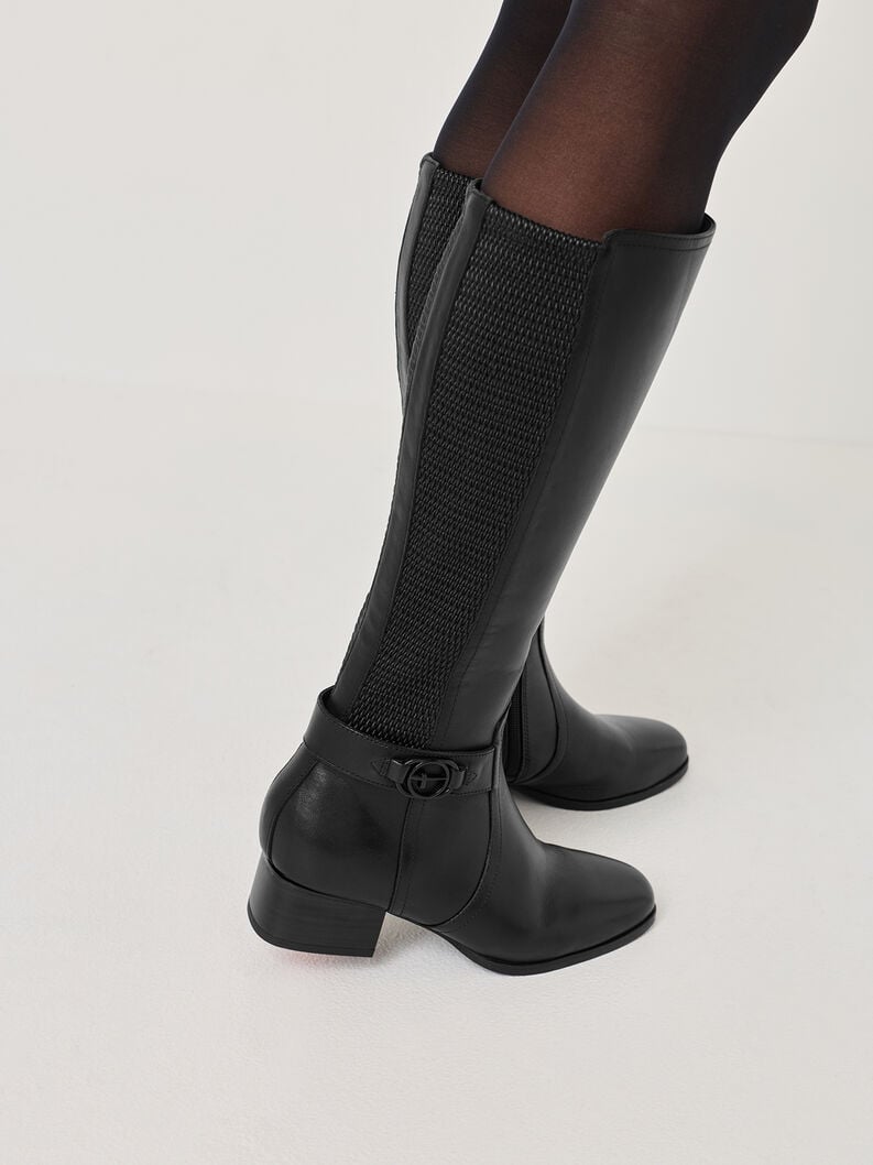 stivali - nero 8-85507-45-001 compra tamaris ampia boots online