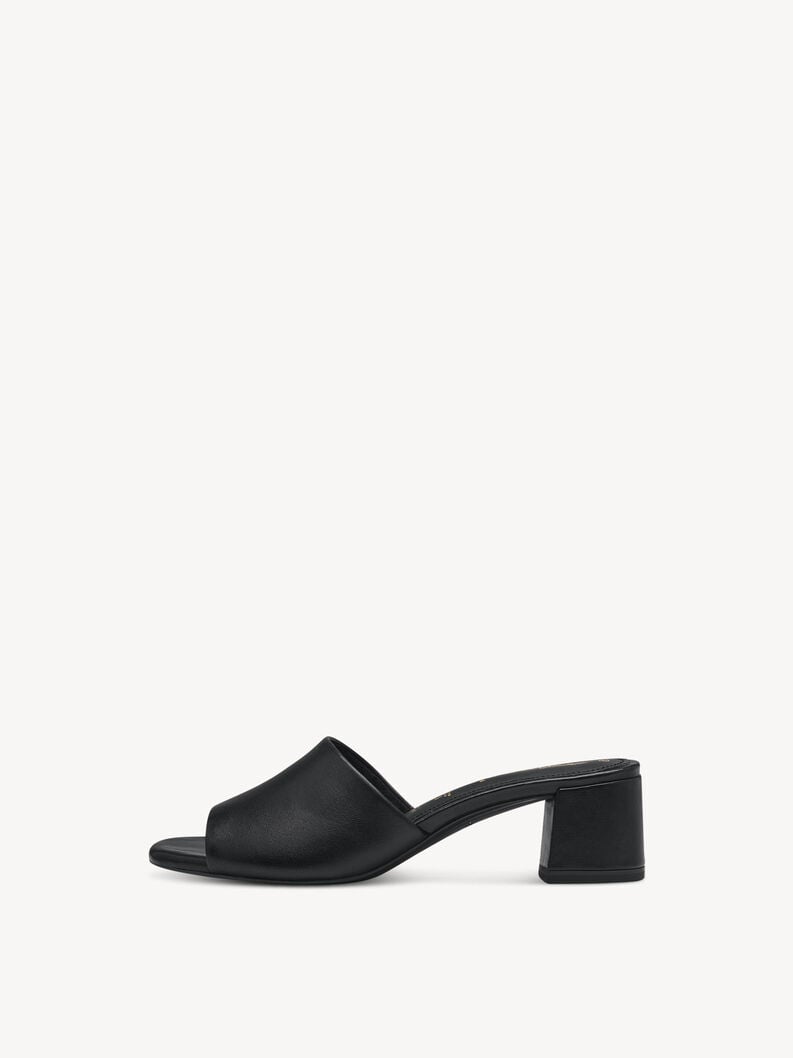 in pelle di mulo nero 1-27204-42-001 compra tamaris muli online