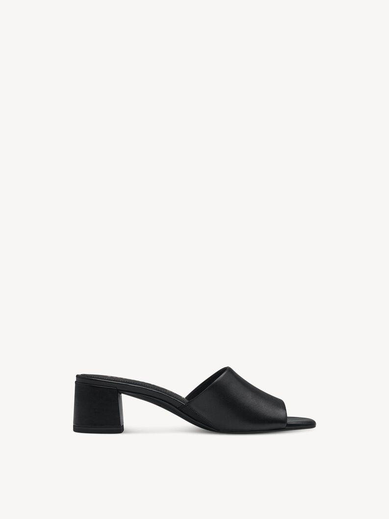 in pelle di mulo nero 1-27204-42-001 compra tamaris muli online