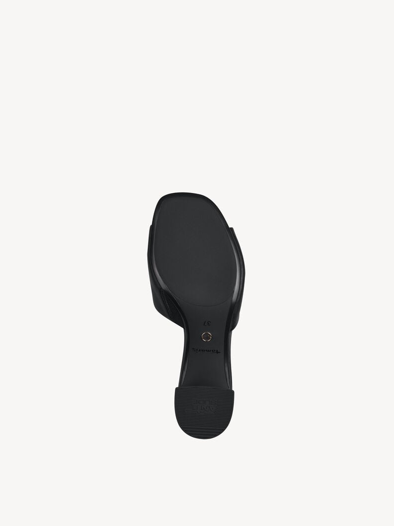 in pelle di mulo nero 1-27204-42-001 compra tamaris muli online