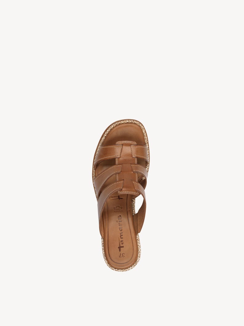 pelle di mulo - marrone 1-27217-44-305 compra tamaris muli online