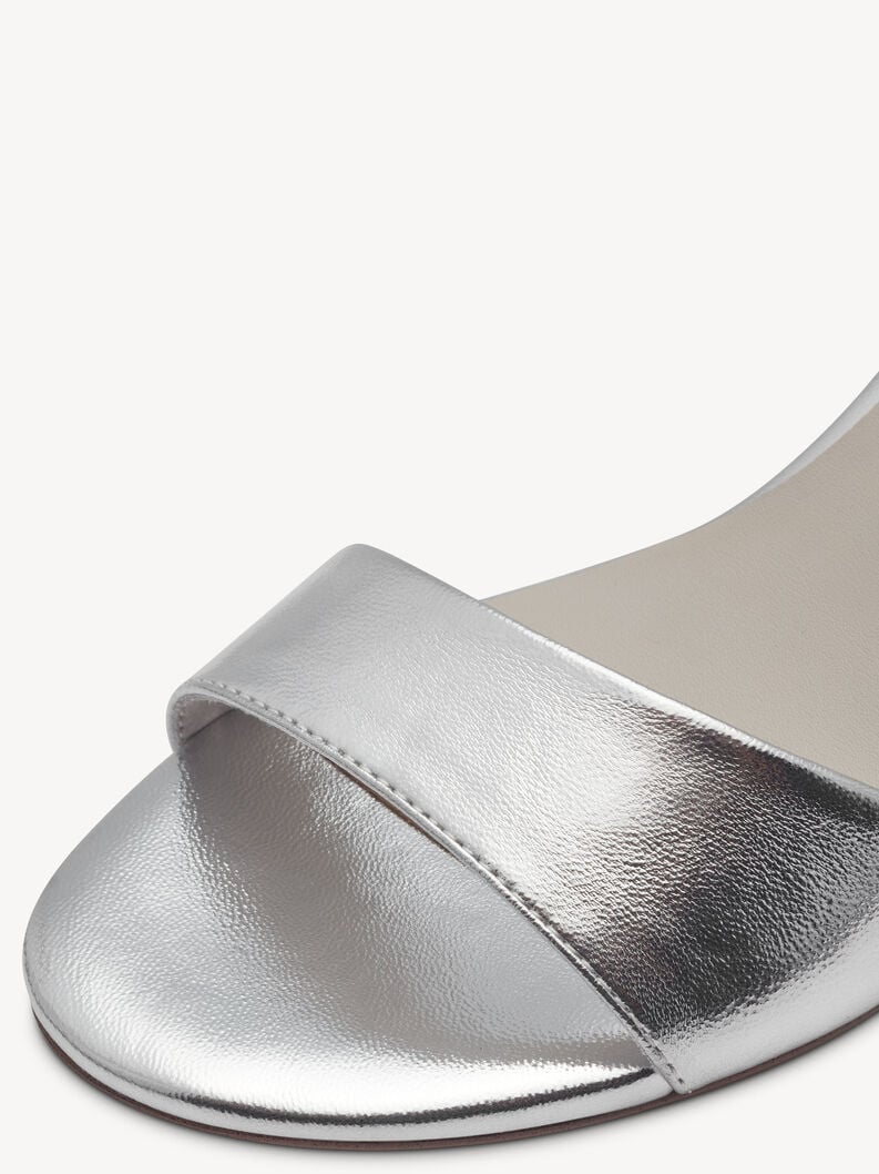 sandalo con tacco - argento 1-28008-42-941 compra tamaris sandali online