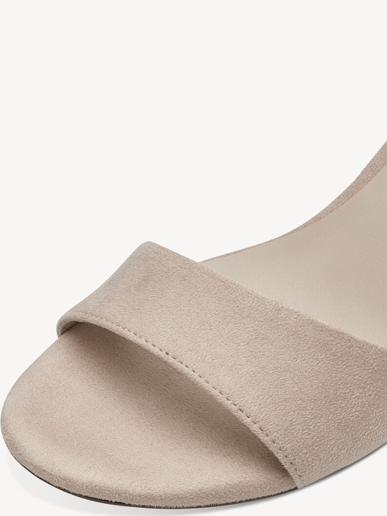 sandalo con tacco - beige 1-28028-42-400 compra tamaris sandali online