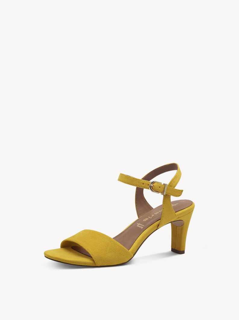 sandalo con tacco - giallo 1-28028-42-600 compra tamaris sandali online