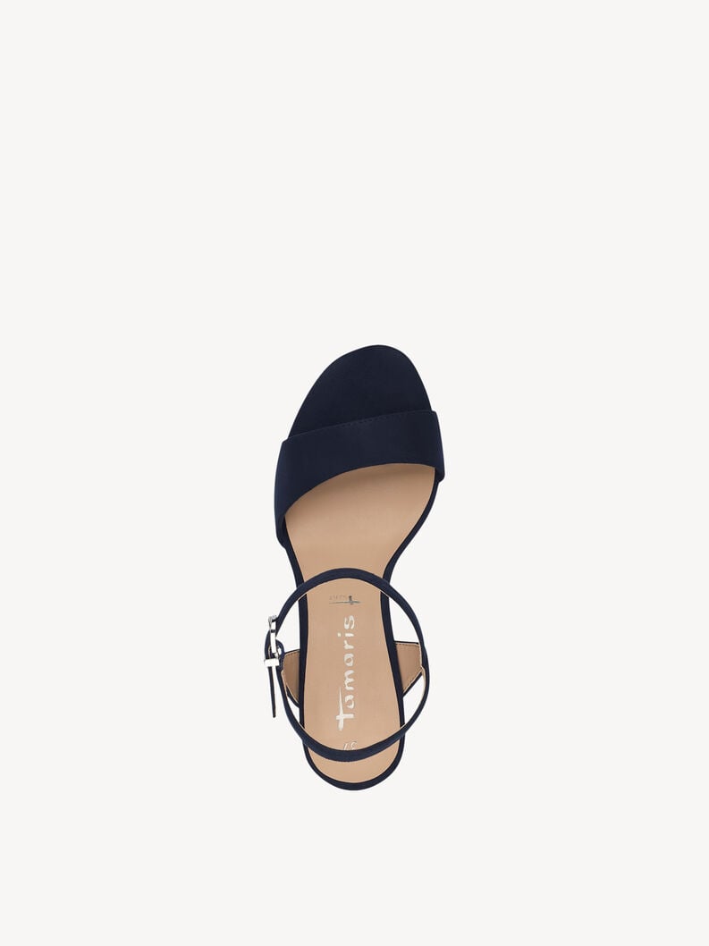 sandalo con tacco - blu 1-28028-42-805 compra tamaris sandali online