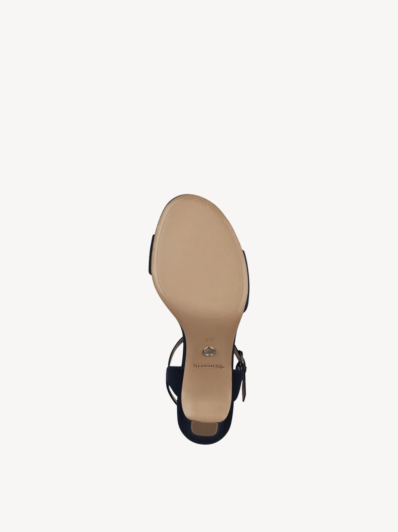 sandalo con tacco - blu 1-28028-42-805 compra tamaris sandali online