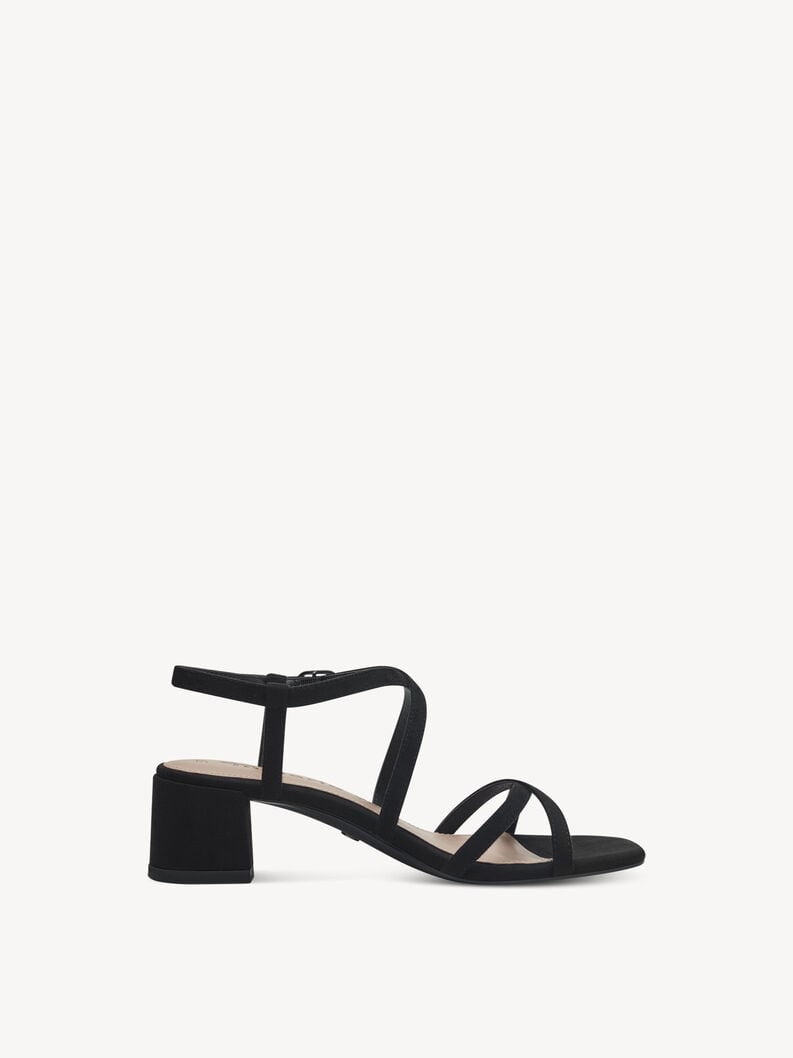 sandalo con tacco - nero 1-28204-42-001 compra tamaris sandali online