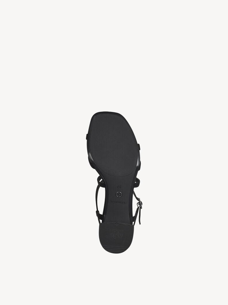 sandalo con tacco - nero 1-28204-42-001 compra tamaris sandali online