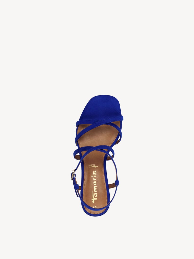 sandalo con tacco - blu 1-28204-42-187 compra tamaris sandali online