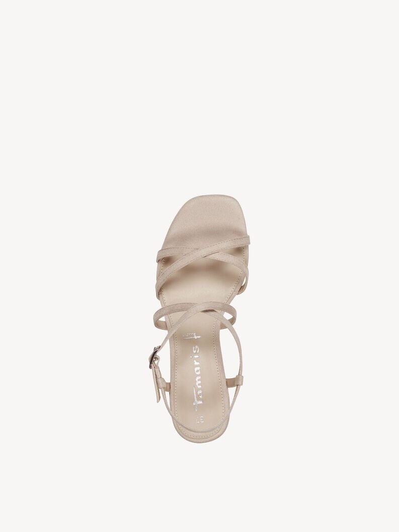 sandalo con tacco - beige 1-28204-42-251 compra tamaris sandali online