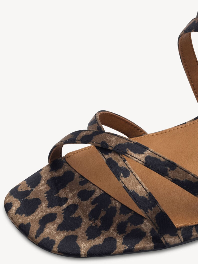 sandalo con tacco - marrone 1-28204-42-360 compra tamaris sandali online