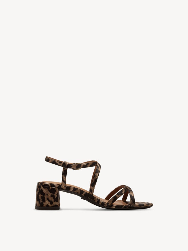 sandalo con tacco - marrone 1-28204-42-360 compra tamaris sandali online