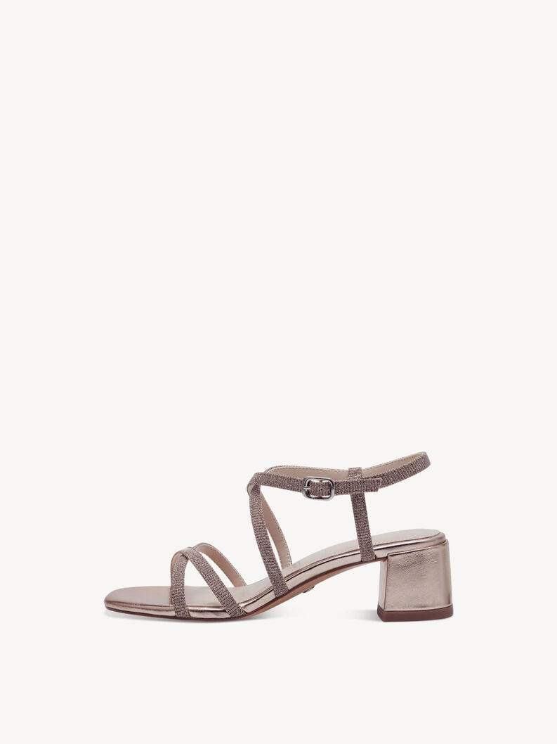 sandalo con tacco - rosa 1-28204-42-586 compra tamaris sandali online