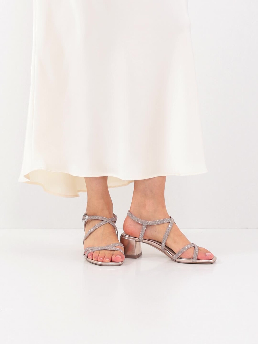 sandalo con tacco - rosa 1-28204-42-586 compra tamaris sandali online