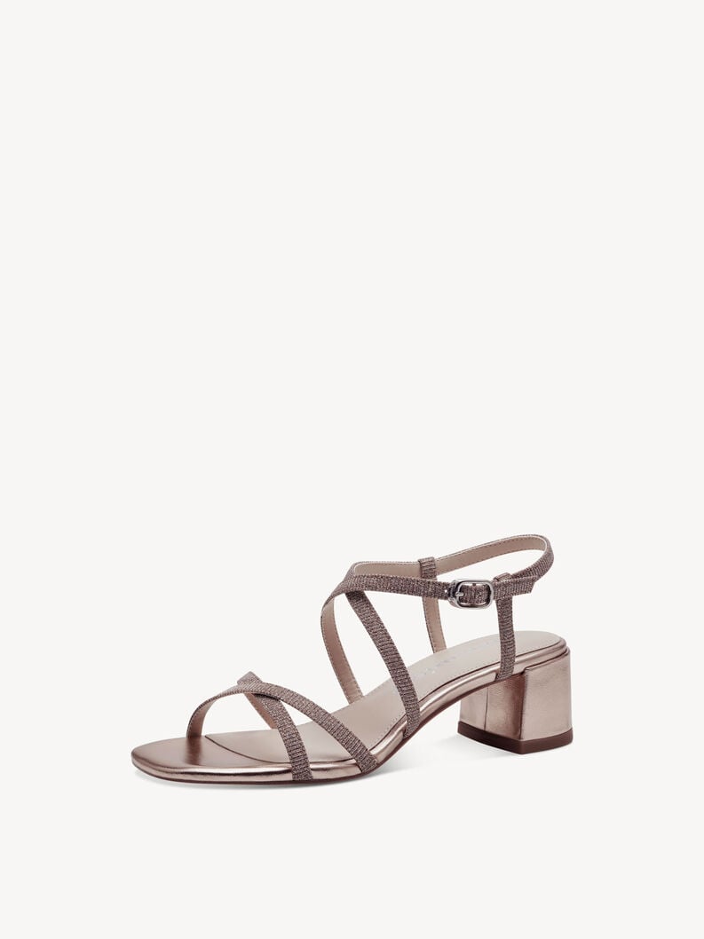 sandalo con tacco - rosa 1-28204-42-586 compra tamaris sandali online