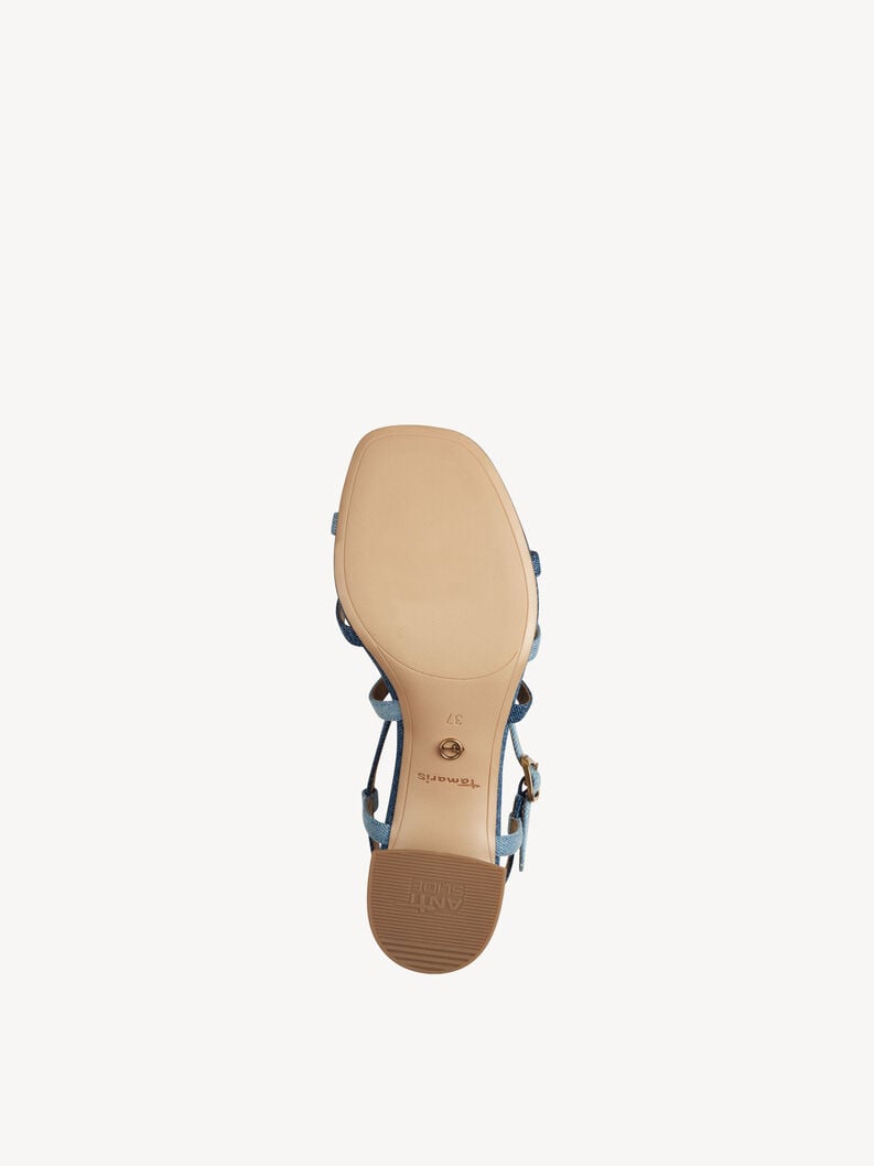 sandalo con tacco - blu 1-28204-42-804 compra tamaris sandali online