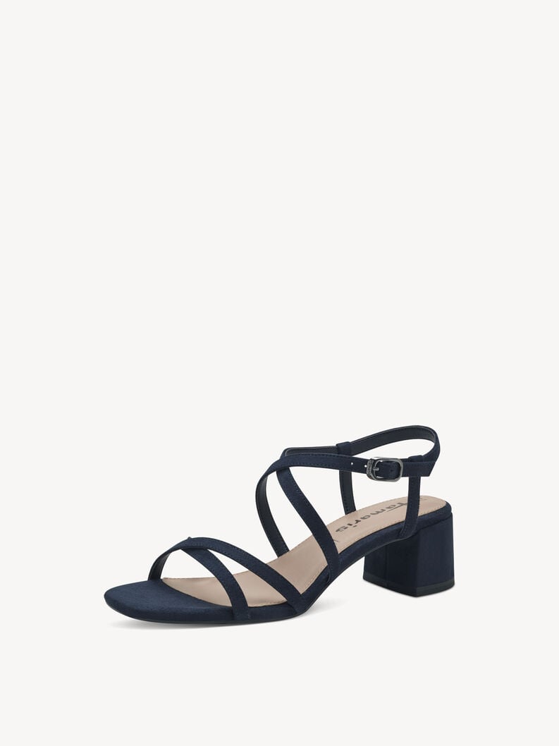 sandalo con tacco - blu 1-28204-42-805 compra tamaris sandali online