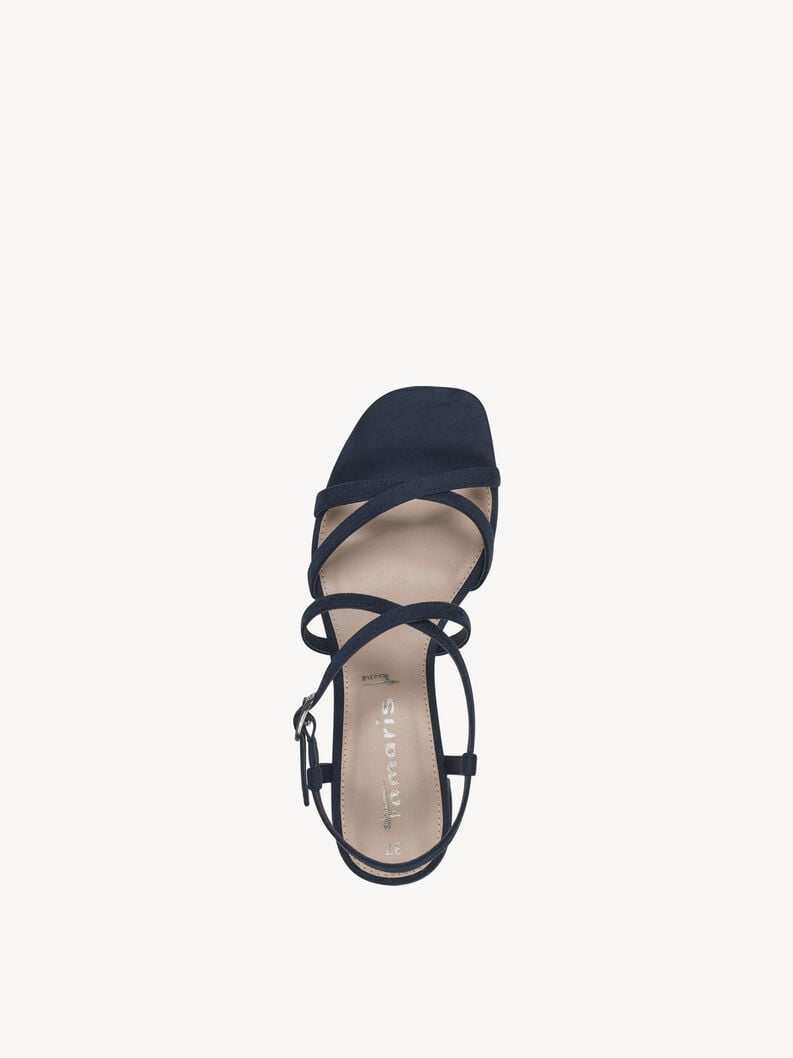 sandalo con tacco - blu 1-28204-42-805 compra tamaris sandali online