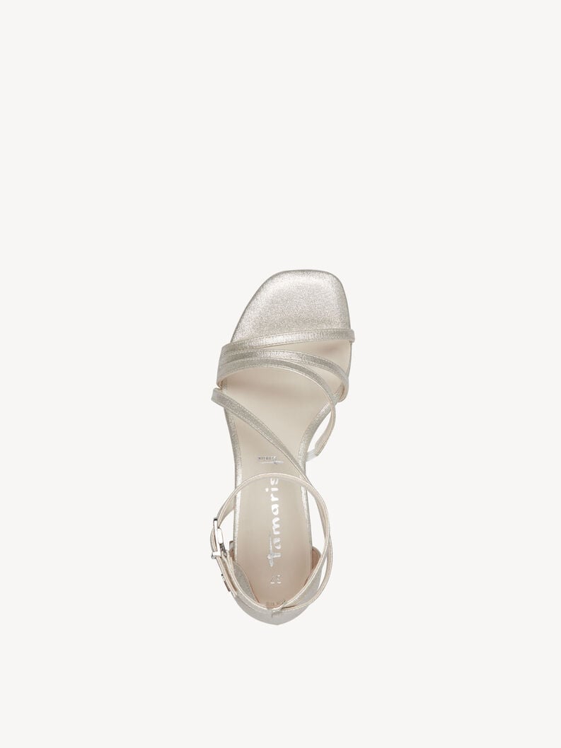 sandalo con tacco - beige 1-28205-44-179 compra tamaris sandali online