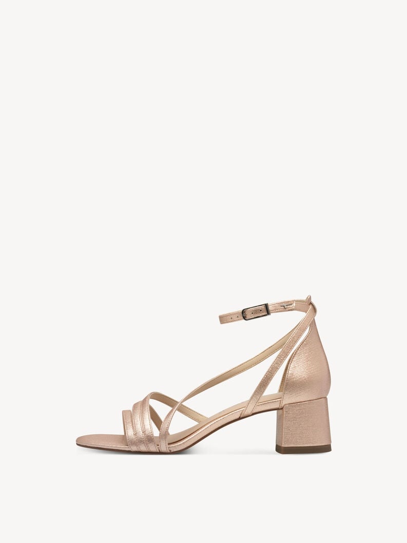 sandalo con tacco - rosa 1-28205-44-586 compra tamaris sandali online