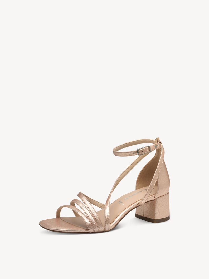 sandalo con tacco - rosa 1-28205-44-586 compra tamaris sandali online