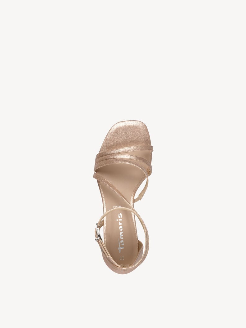 sandalo con tacco - rosa 1-28205-44-586 compra tamaris sandali online