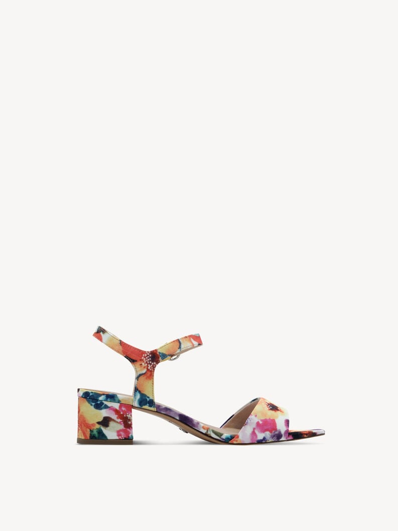 sandalo con tacco - arancio 1-28208-44-608 compra tamaris sandali online