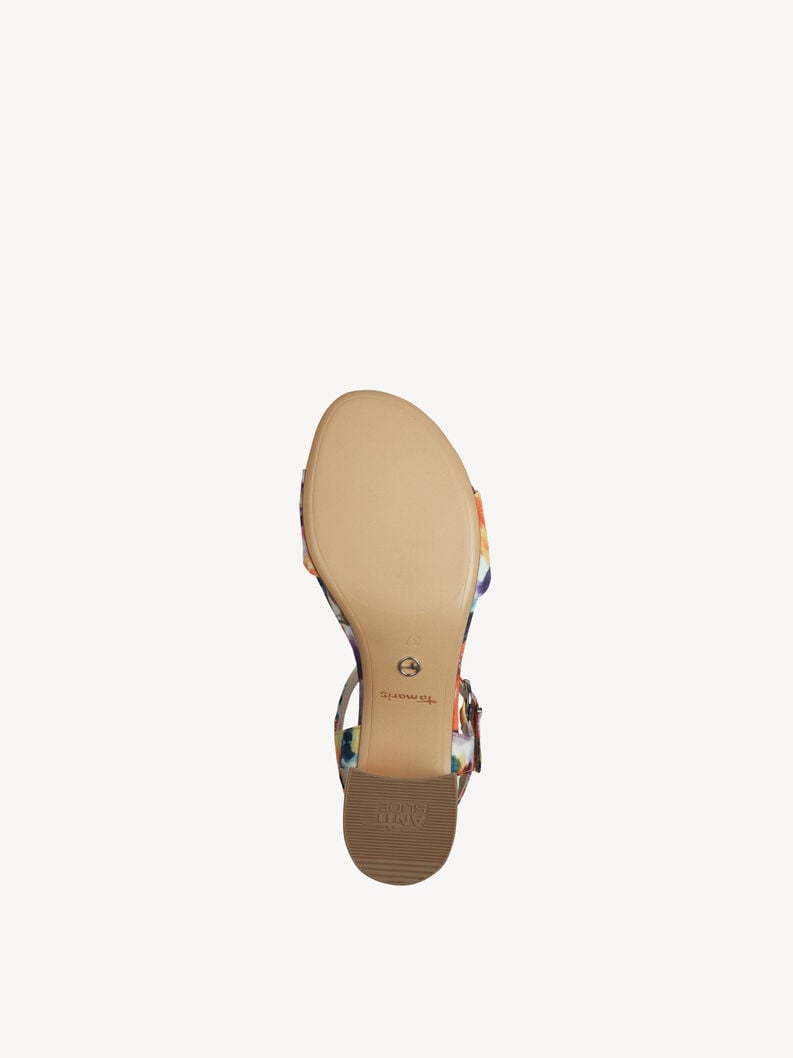 sandalo con tacco - arancio 1-28208-44-608 compra tamaris sandali online