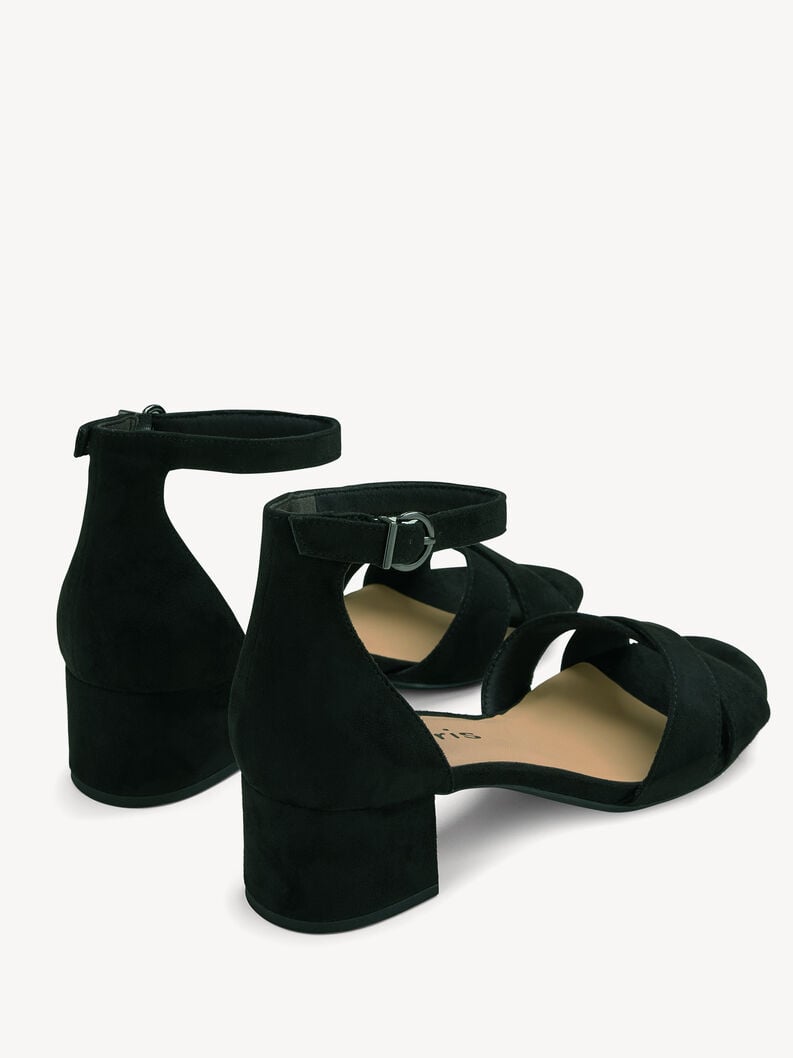 sandalo con tacco - nero 1-28226-42-001 compra tamaris sandali online