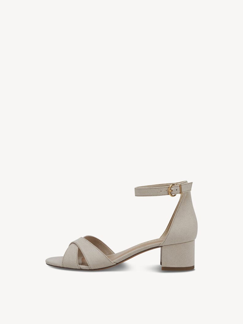 sandalo con tacco - beige 1-28226-42-418 compra tamaris sandali online