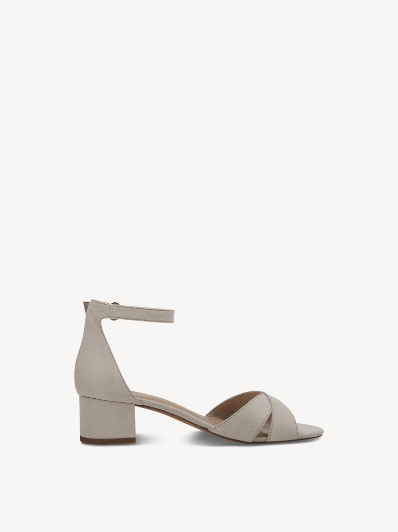 sandalo con tacco - beige 1-28226-42-418 compra tamaris sandali online