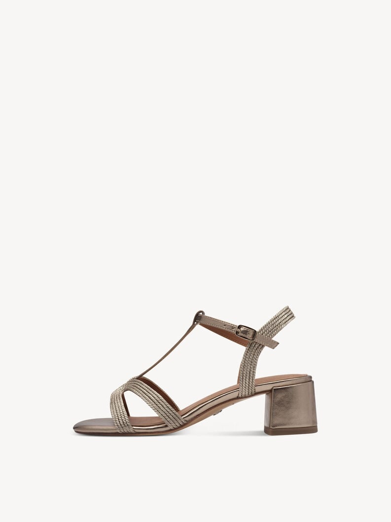 sandalo con tacco metallico 1-28244-44-900 compra tamaris sandali online