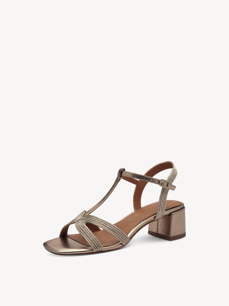 sandalo con tacco metallico 1-28244-44-900 compra tamaris sandali online