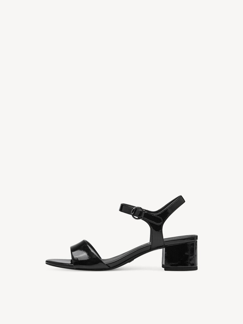 sandalo con tacco - nero 1-28249-42-018 compra tamaris sandali online