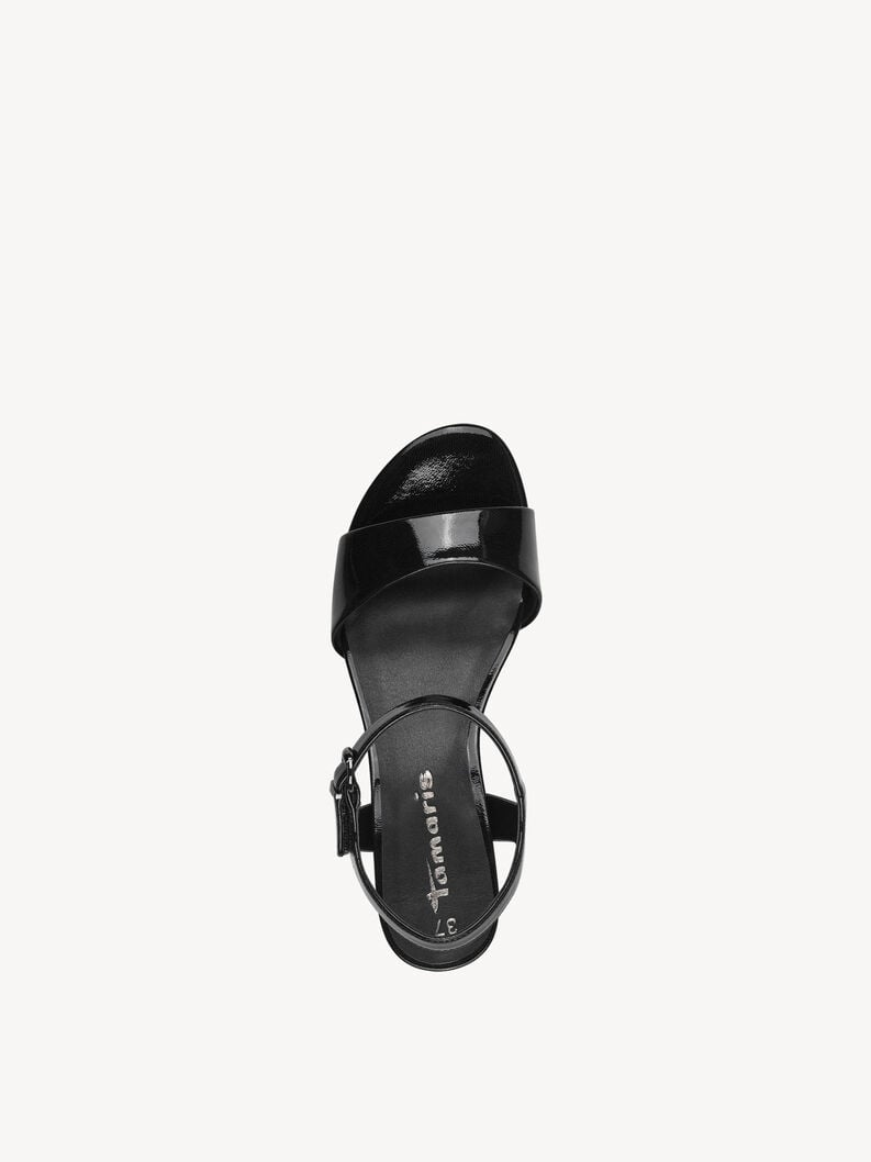 sandalo con tacco - nero 1-28249-42-018 compra tamaris sandali online