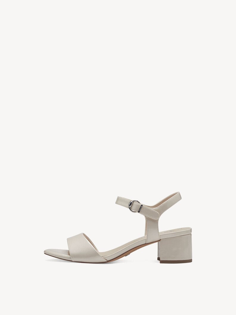 sandalo con tacco - beige 1-28249-42-179 compra tamaris sandali online