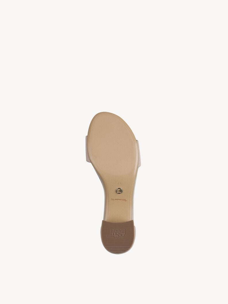 in pelle sandalo con tacco - grigio 1-28291-44-200 compra tamaris sandali online