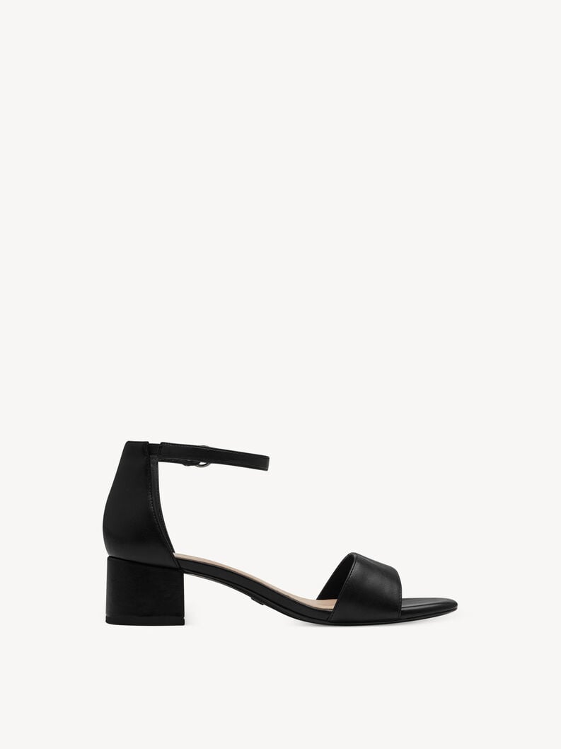 sandalo con tacco - nero 1-28295-42-020 compra tamaris sandali online