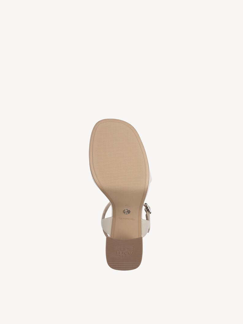 sandalo con tacco - beige 1-28342-44-432 compra tamaris sandali online