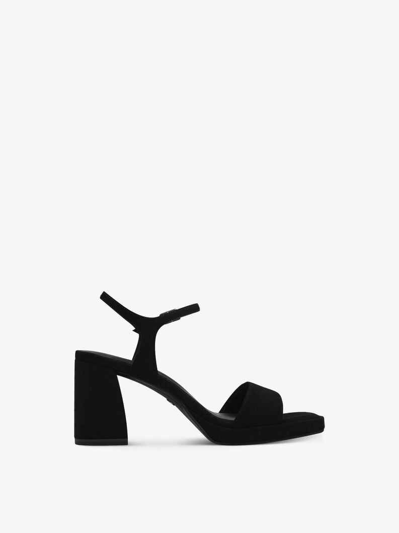 sandalo con tacco - nero 1-28343-44-001 compra tamaris sandali online