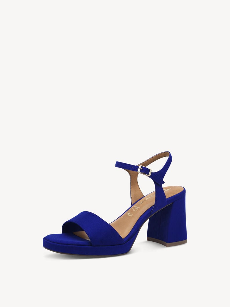 sandalo con tacco - blu 1-28343-44-187 compra tamaris sandali online