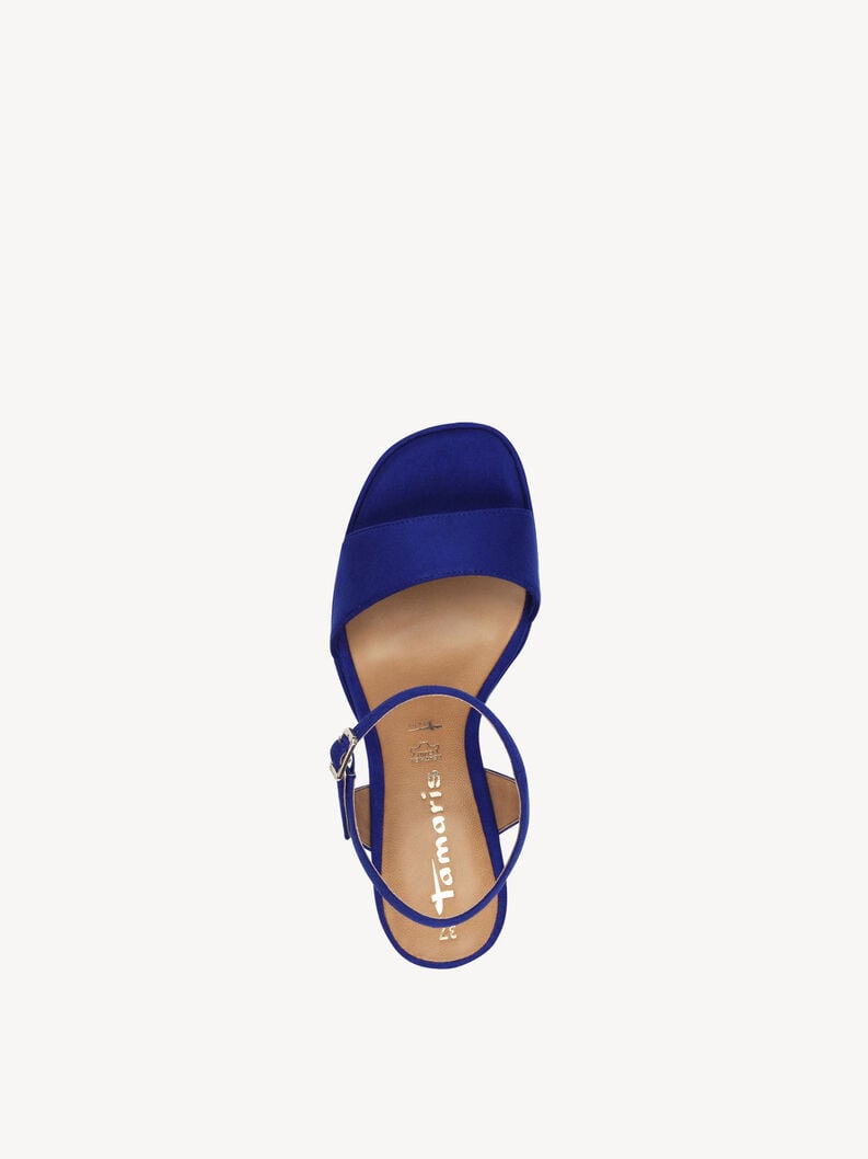 sandalo con tacco - blu 1-28343-44-187 compra tamaris sandali online