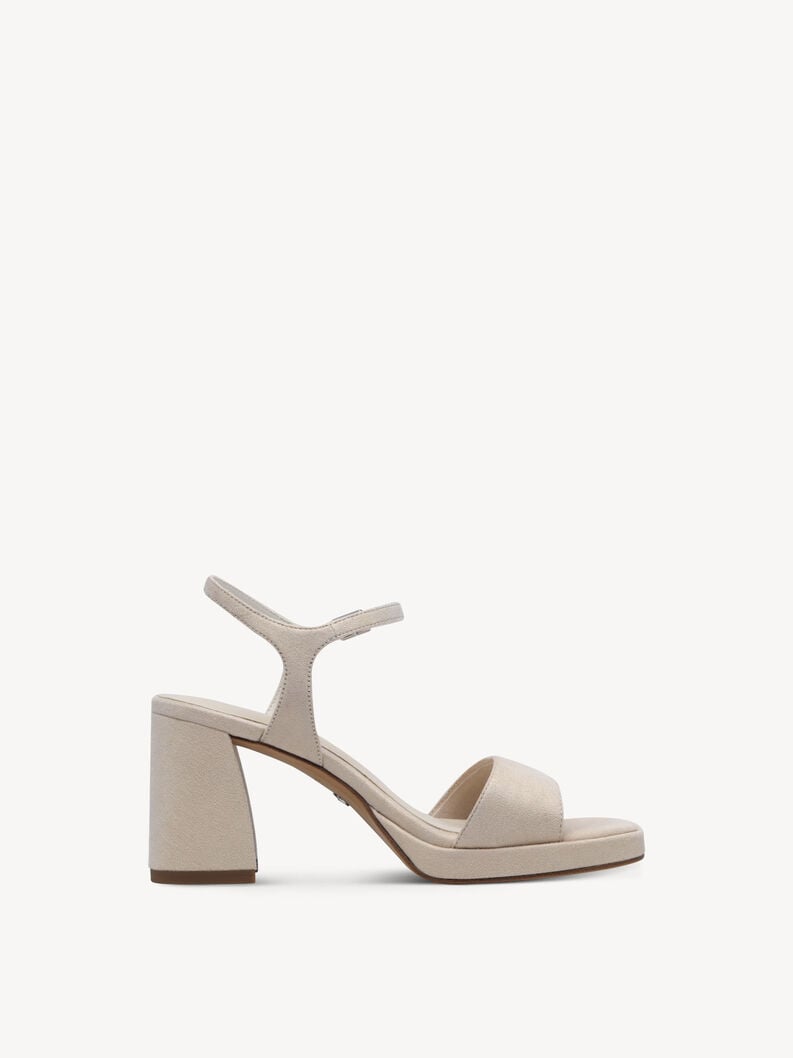 sandalo con tacco - beige 1-28343-44-251 compra tamaris sandali online