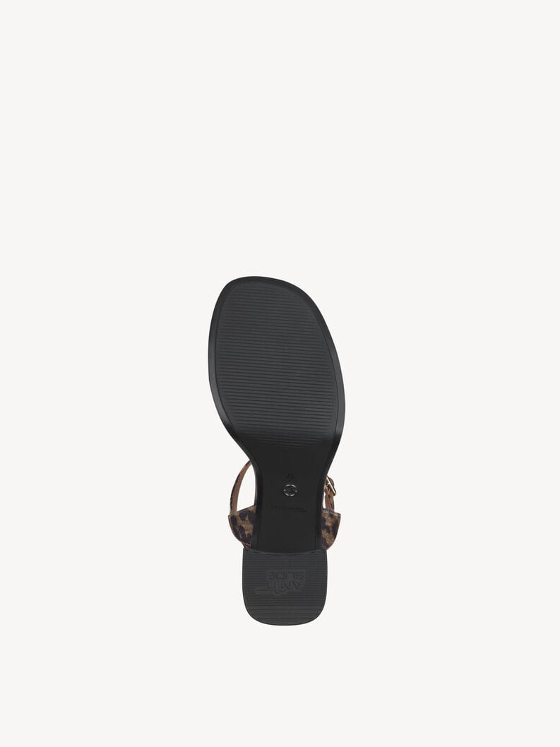 sandalo con tacco - marrone 1-28343-44-360 compra tamaris sandali online