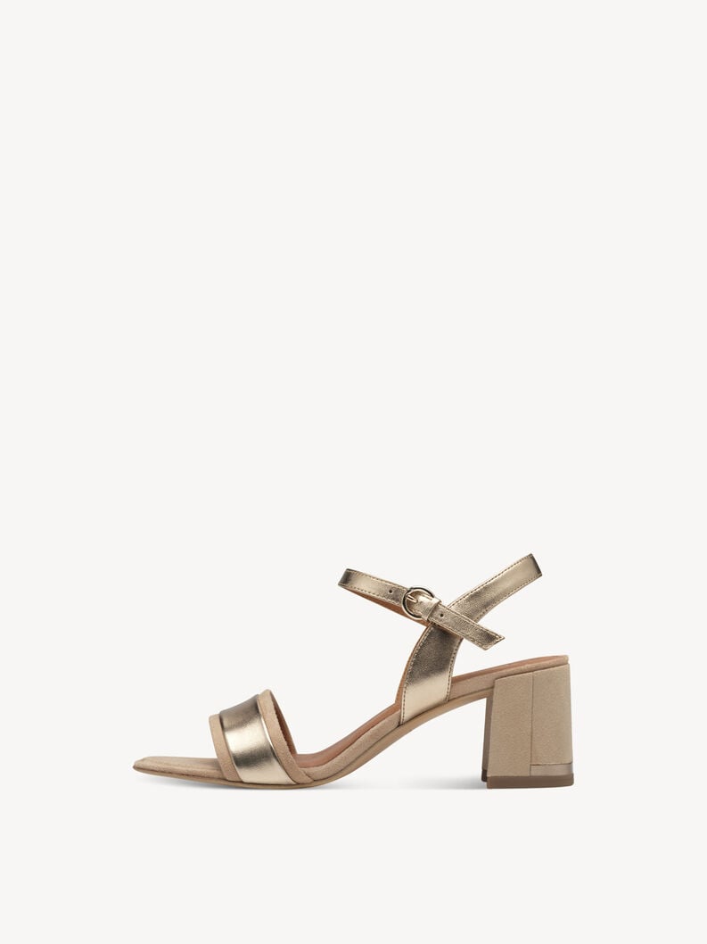 sandalo con tacco - beige 1-28344-44-445 compra tamaris sandali online