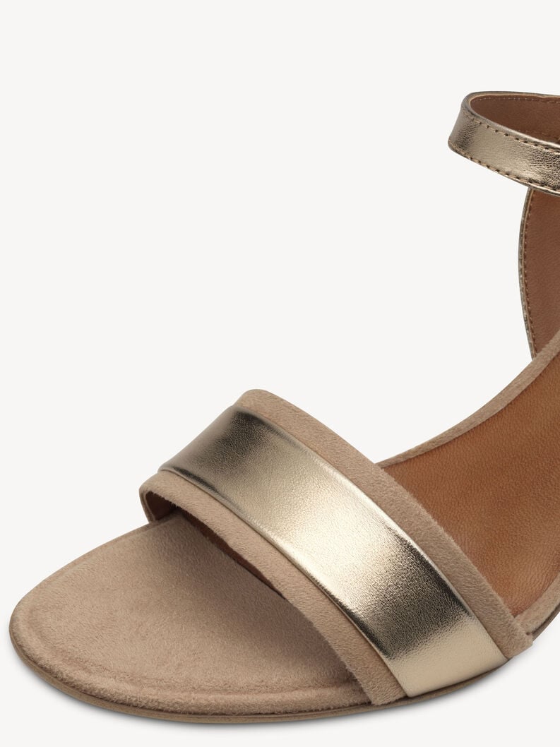 sandalo con tacco - beige 1-28344-44-445 compra tamaris sandali online